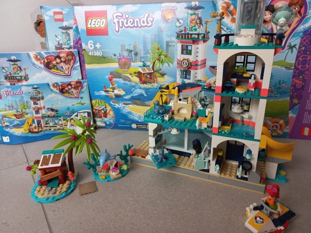 LEGO Friends 41380 – Le centre de sauvetage du phare, Lego, Inclusief instructies, Friends, Ophalen of Verzenden