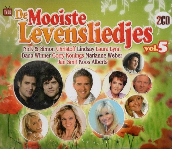 De Mooiste Levensliedjes Vol. 5, CD & DVD, CD | Néerlandophone, Comme neuf, Chanson réaliste ou Smartlap, Envoi