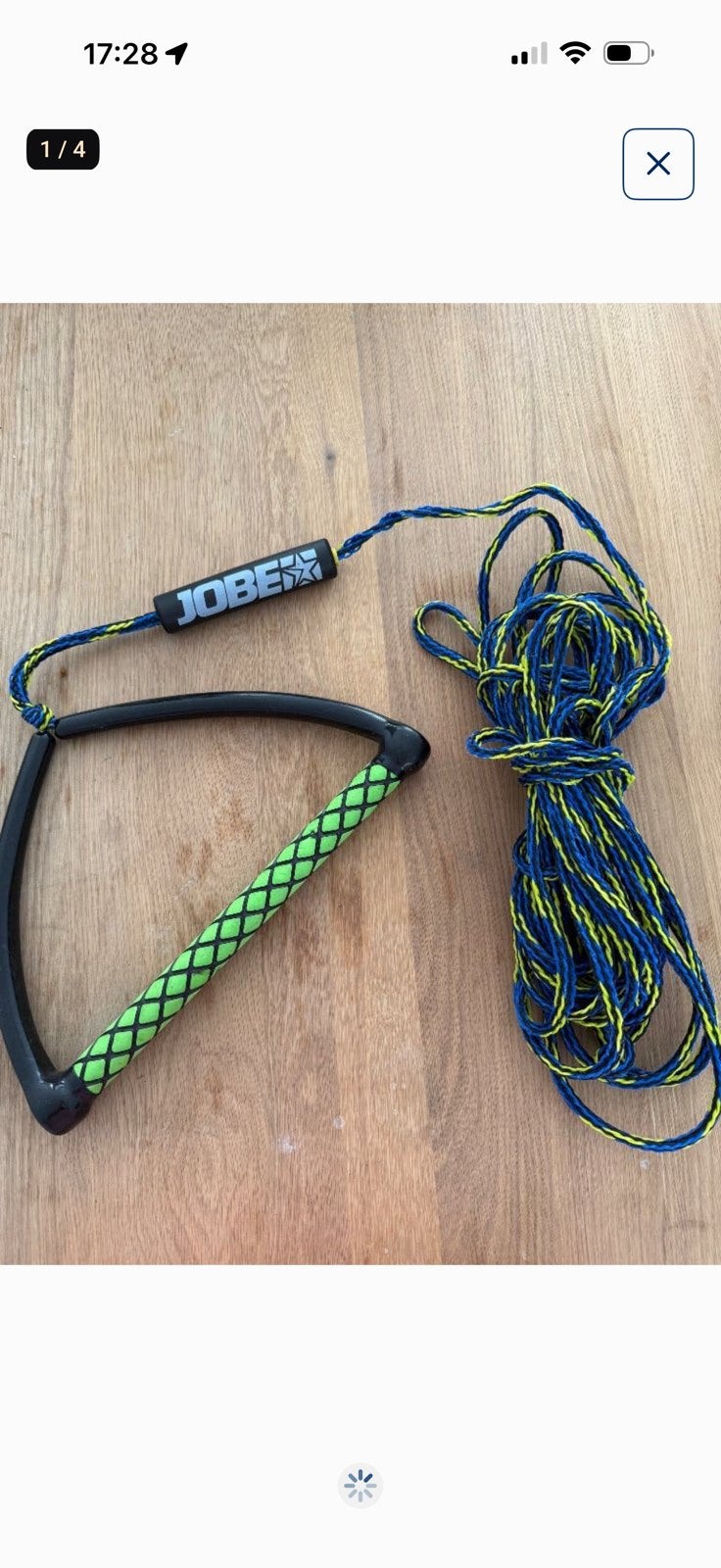 Wakeboard/ ski touw jobe, Watersport en Boten, Ophalen, Zo goed als nieuw