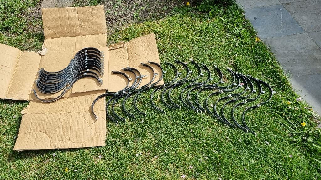 ventilatie buizen diameter 180mm en overgangen naar 125mm, Doe-het-zelf en Bouw, Ophalen, Nieuw, Ventilator en Afzuiger