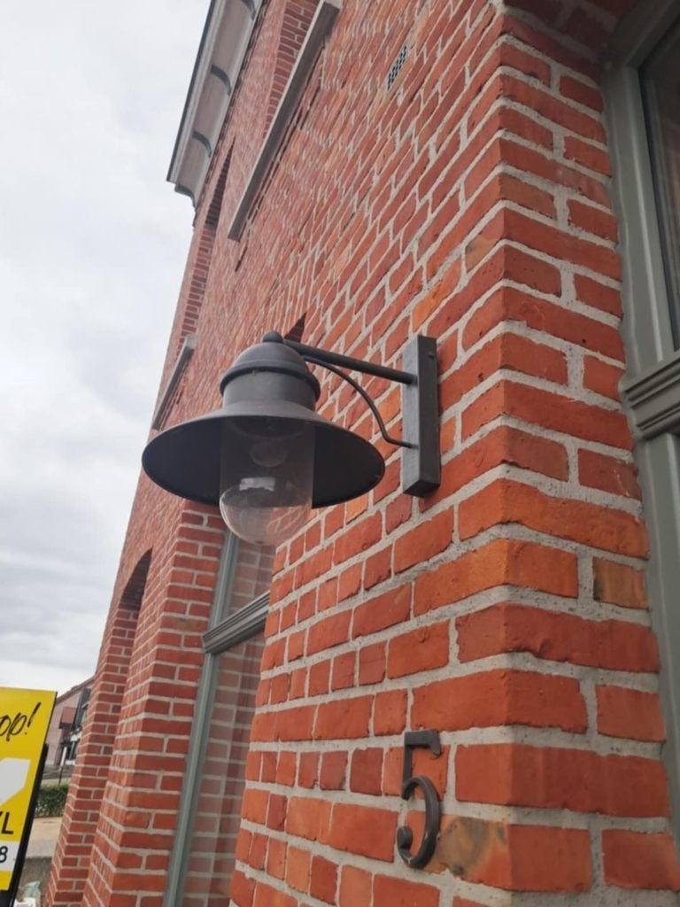 buitenlantaarn, Ophalen, Gebruikt