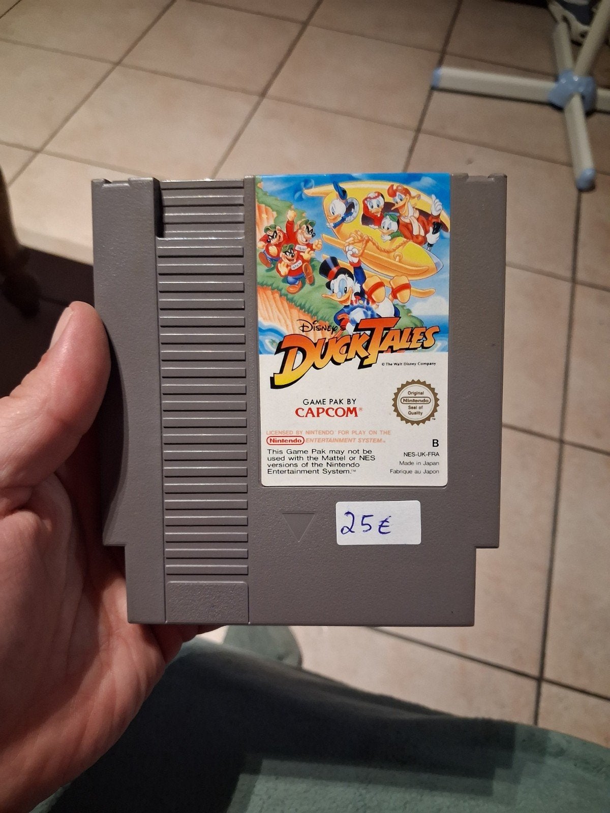 cartouche de jeux Nintendo nes duck tales, Games en Spelcomputers, Games | Nintendo NES, Ophalen, Zo goed als nieuw, Avontuur en Actie