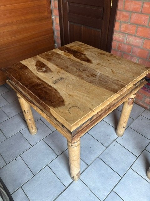 2 x horeca tafels, Huis en Inrichting, Tafels | Eettafels, Ophalen, Gebruikt, 50 tot 100 cm, Tot twee personen