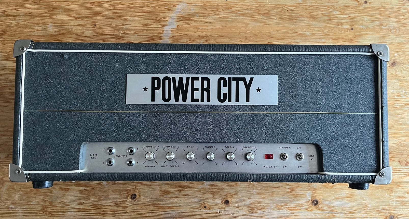 Power City Super Amplifier DEA130 MKV, Ophalen of Verzenden, Gebruikt