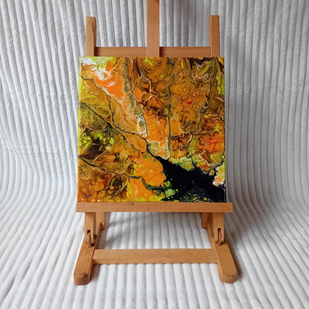 Schilderij acryl 30 x 30, Huis en Inrichting, Woonaccessoires | Schilderijen, Tekeningen en Foto's, Ophalen, Schilderij