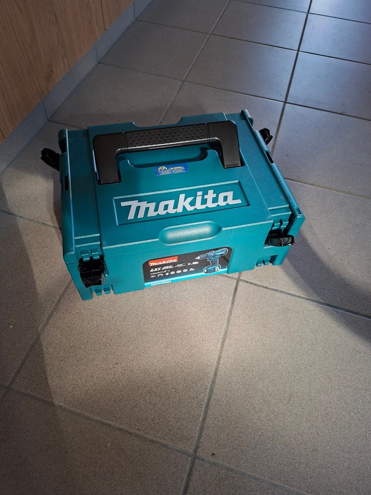 werkkoffer Makita + snellader, Doe-het-zelf en Bouw, Ophalen, Nieuw