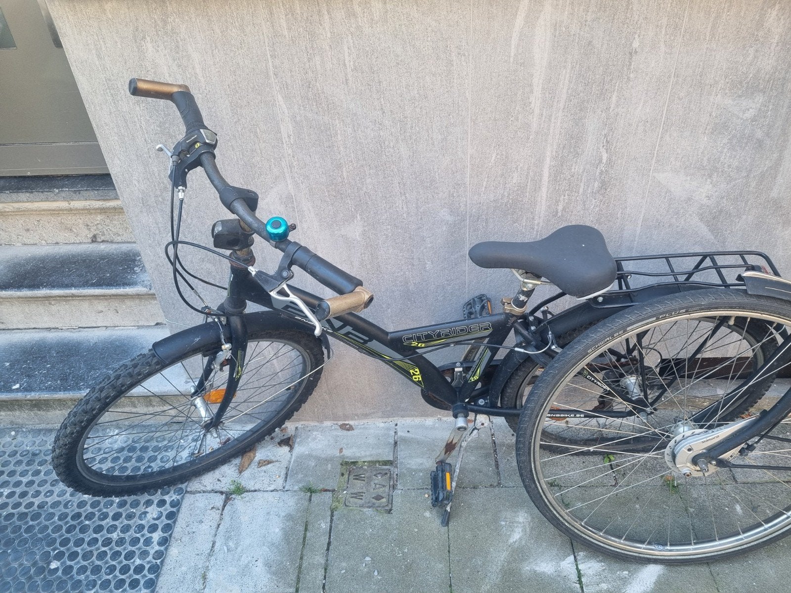 Mountainbike, Ophalen
