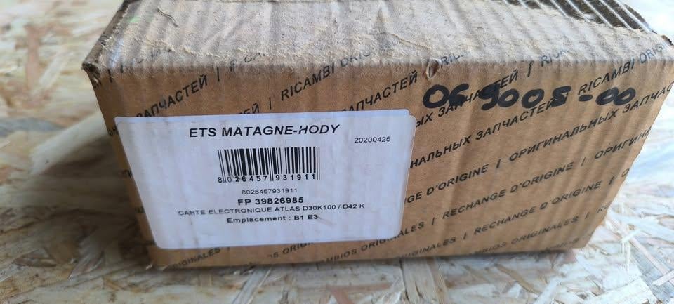 Carte électronique Atlas d30k100/d42 k : 125 €, Enlèvement, Neuf, Bricolage