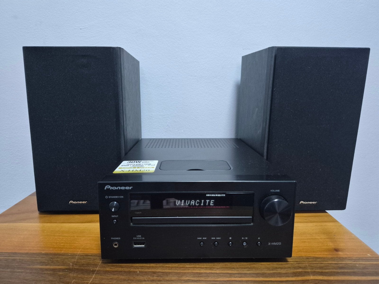Pioneer X-HM20, Audio, Tv en Foto, Cd-spelers, Ophalen of Verzenden, Gebruikt, Pioneer, Met radio