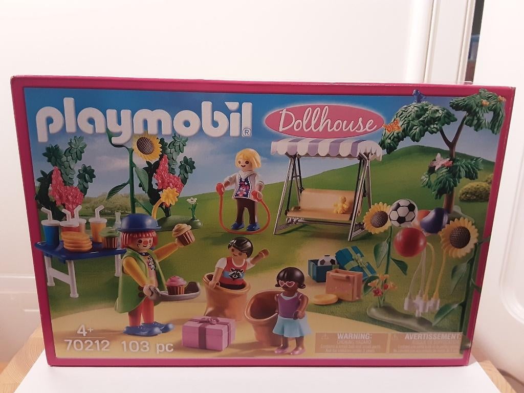 Fête pour enfants PlayMobil avec clown, Enlèvement ou Envoi, Comme neuf