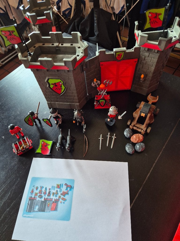 Playmobil, Enlèvement ou Envoi, Kit complet, Utilisé, Knights