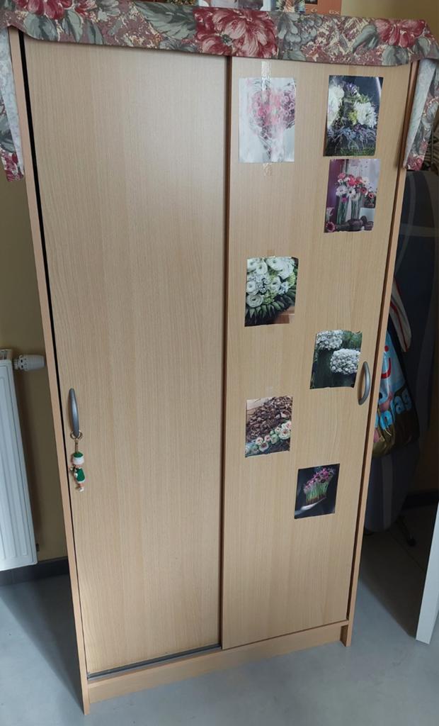 Armoire en bois, Avec porte(s), Comme neuf, 50 à 100 cm, 50 à 75 cm