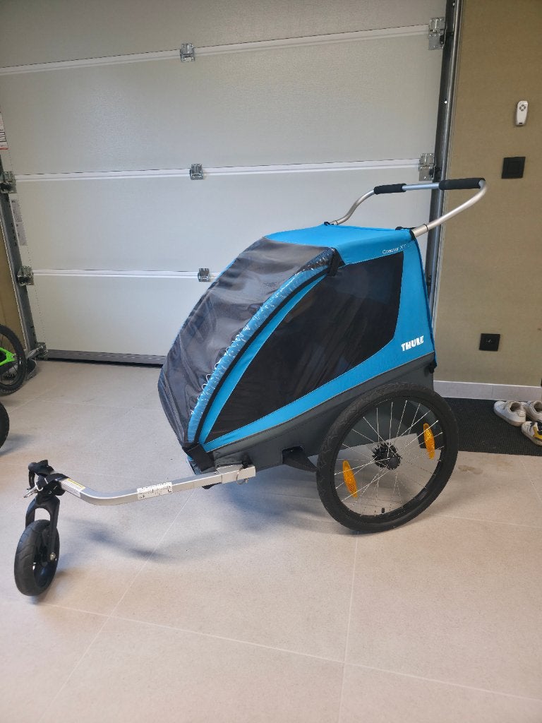 Fietskar thule, Fietsen en Brommers, Ophalen, Opvouwbaar, 20 tot 40 kg, Zo goed als nieuw