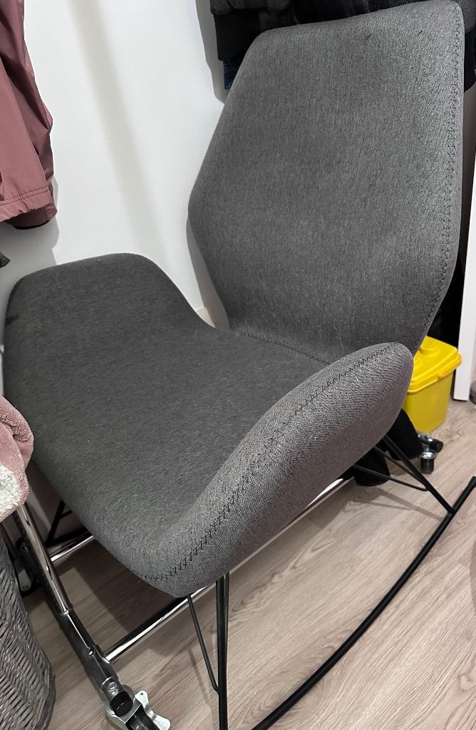Schommelstoel, Huis en Inrichting, Stoelen, Ophalen, Gebruikt, Eén, Stof