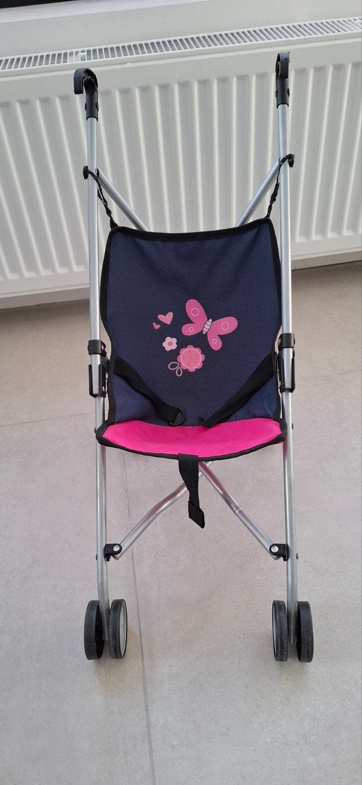 poppen buggy, Ophalen