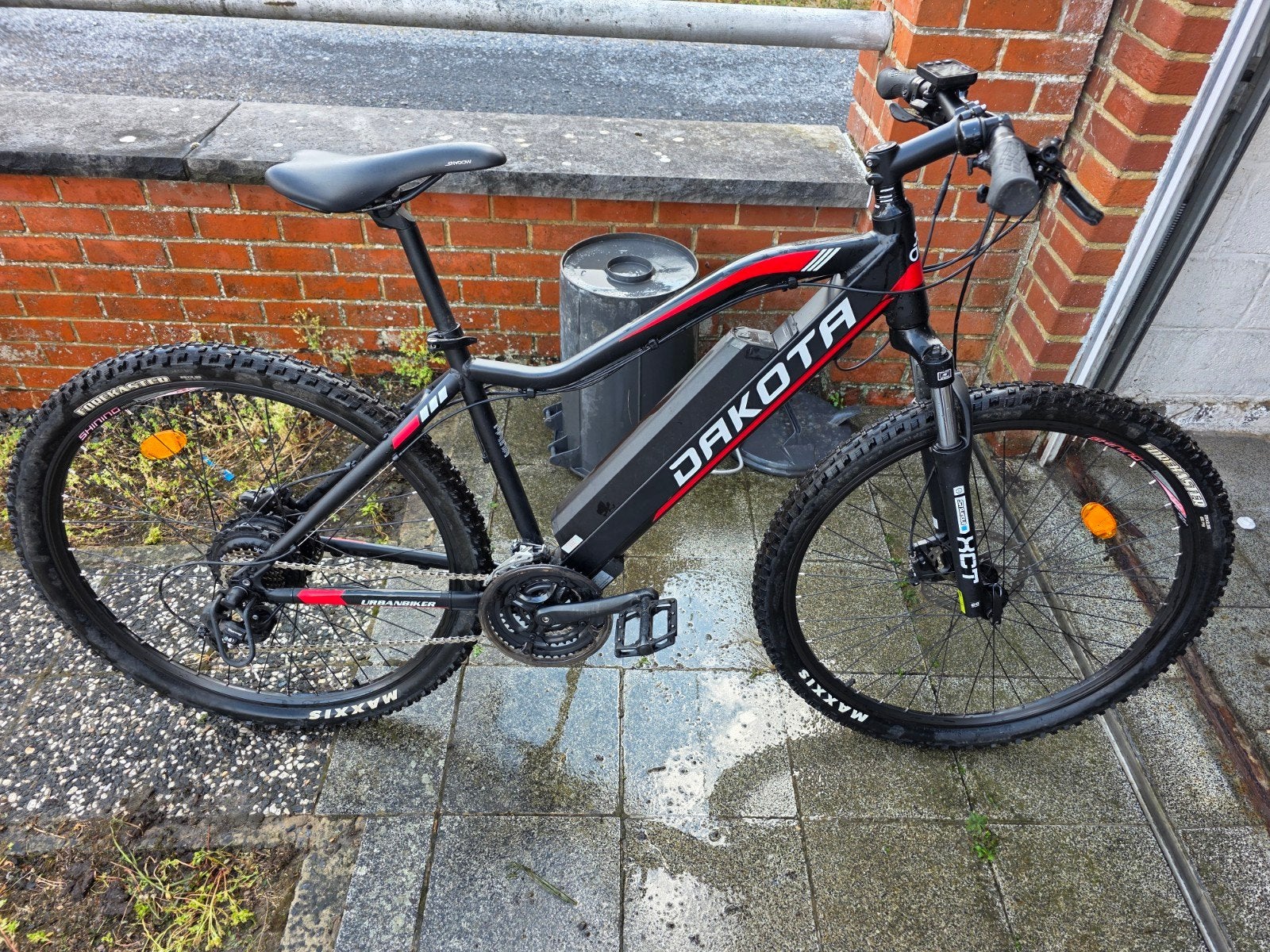 vtt électrique, Ophalen