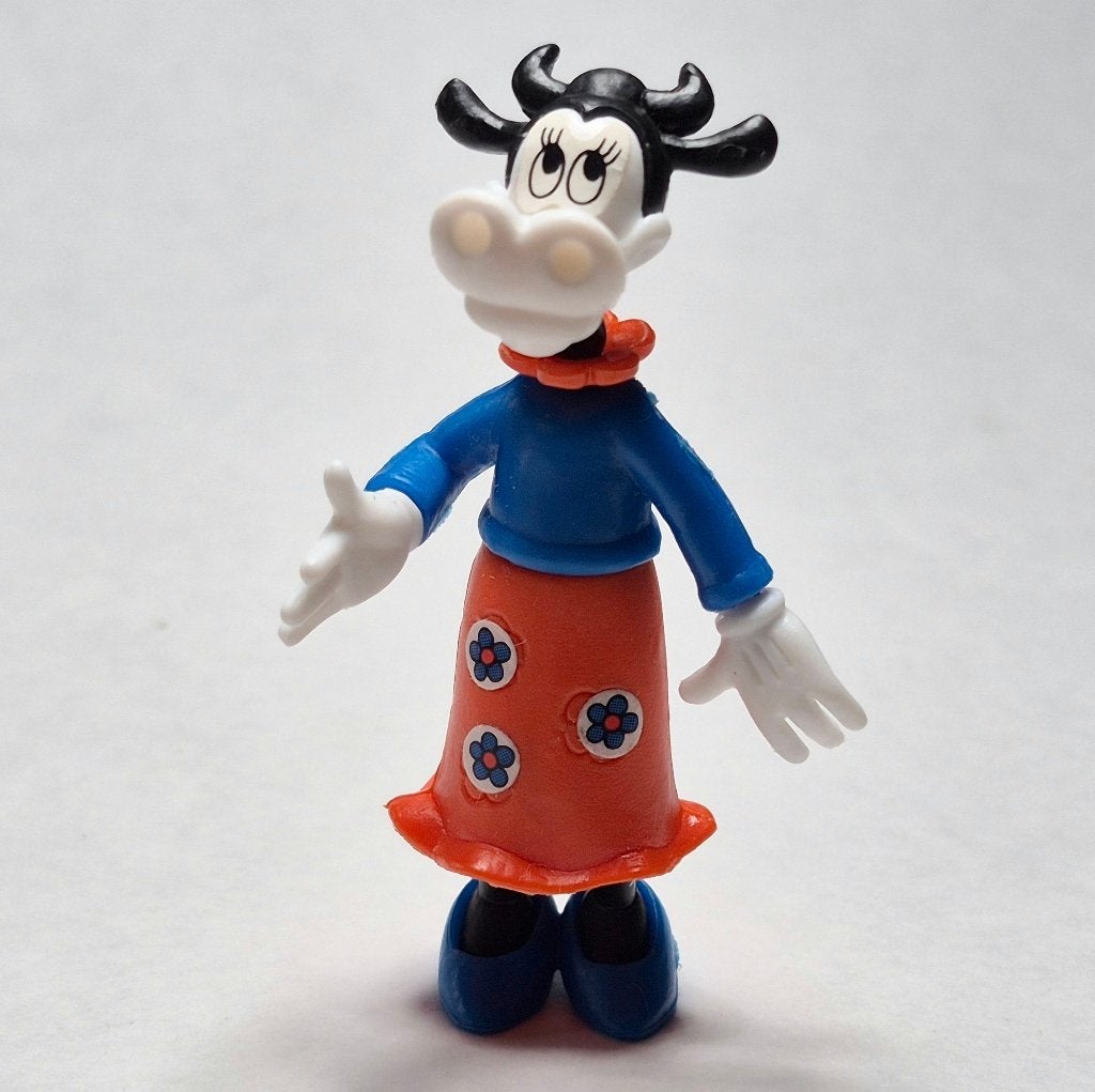 Mickey et ses amis 1987 Hortense bouche souriante, Collections, Enlèvement ou Envoi, Utilisé, Figurines
