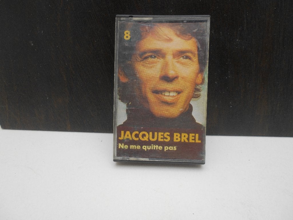 ancienne cassette audio K7 Jacques Brel Ne me quitte pas, CD & DVD, Cassettes audio, Enlèvement ou Envoi, Originale, Autres genres