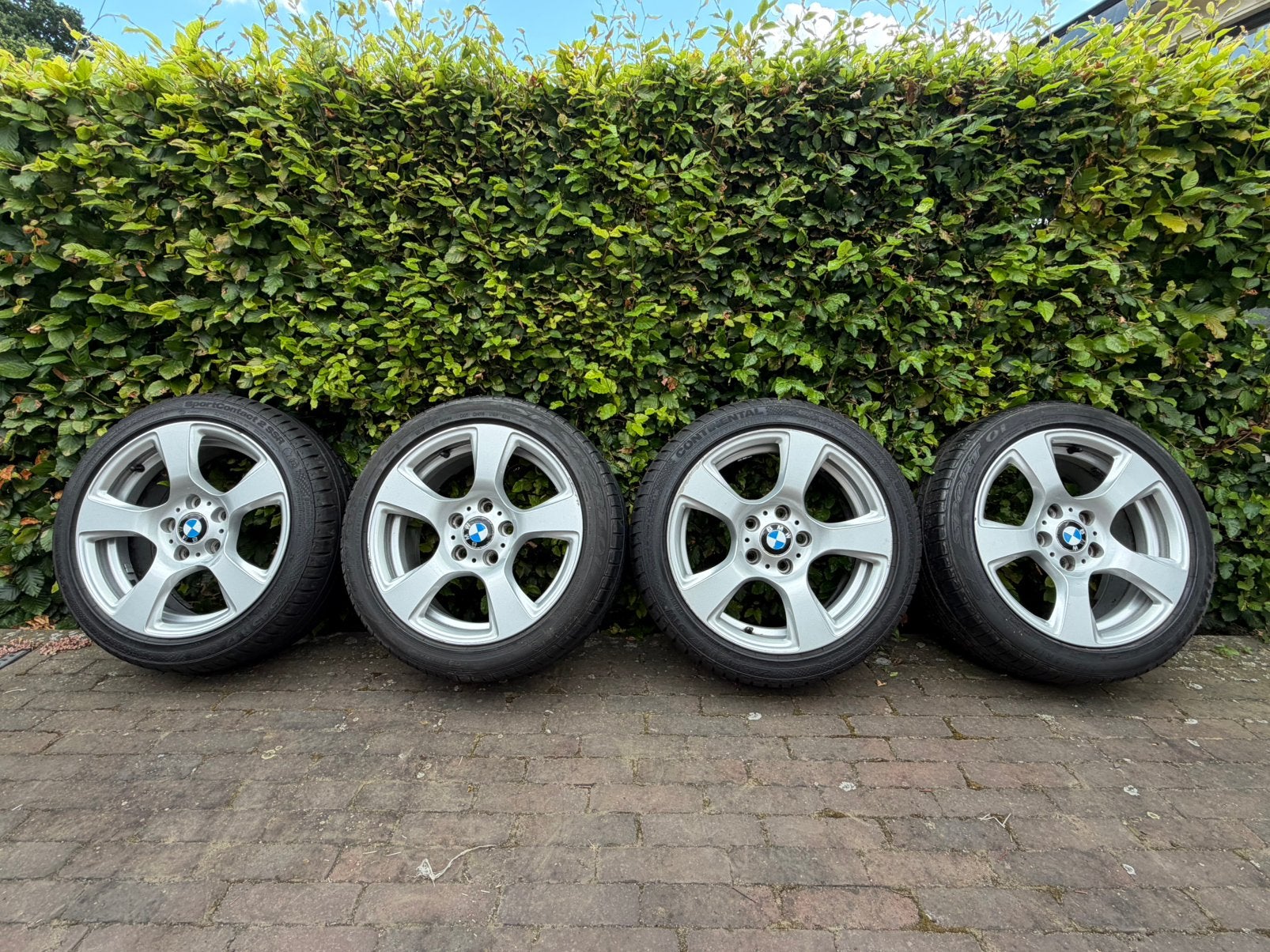 Originele 17 inch BMW E90 E91 E92 E93 OEM Velgen - 5x120, Auto-onderdelen, Banden en Velgen, Ophalen, Gebruikt, Banden en Velgen