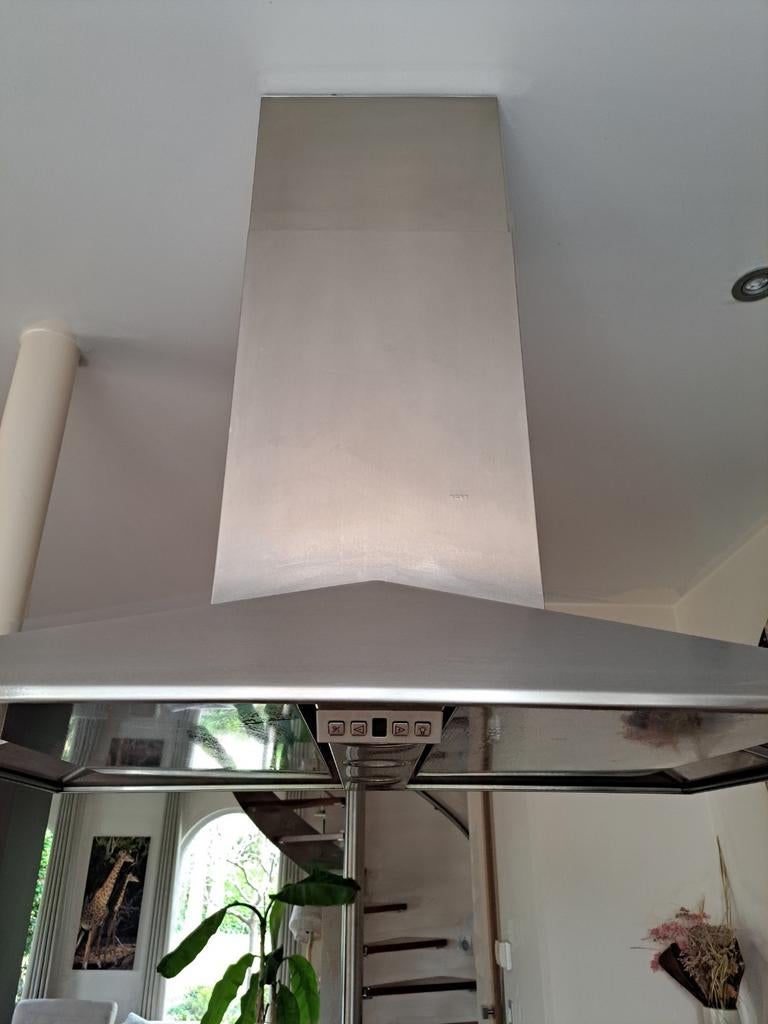 Inox dampkap Novy (zonder motor), Elektronische apparatuur, Ophalen, Motor