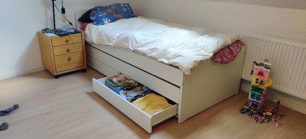 Lit bébé Släkt avec matelas inclus, 180 cm ou plus, 85 à 100 cm, Comme neuf, Enlèvement