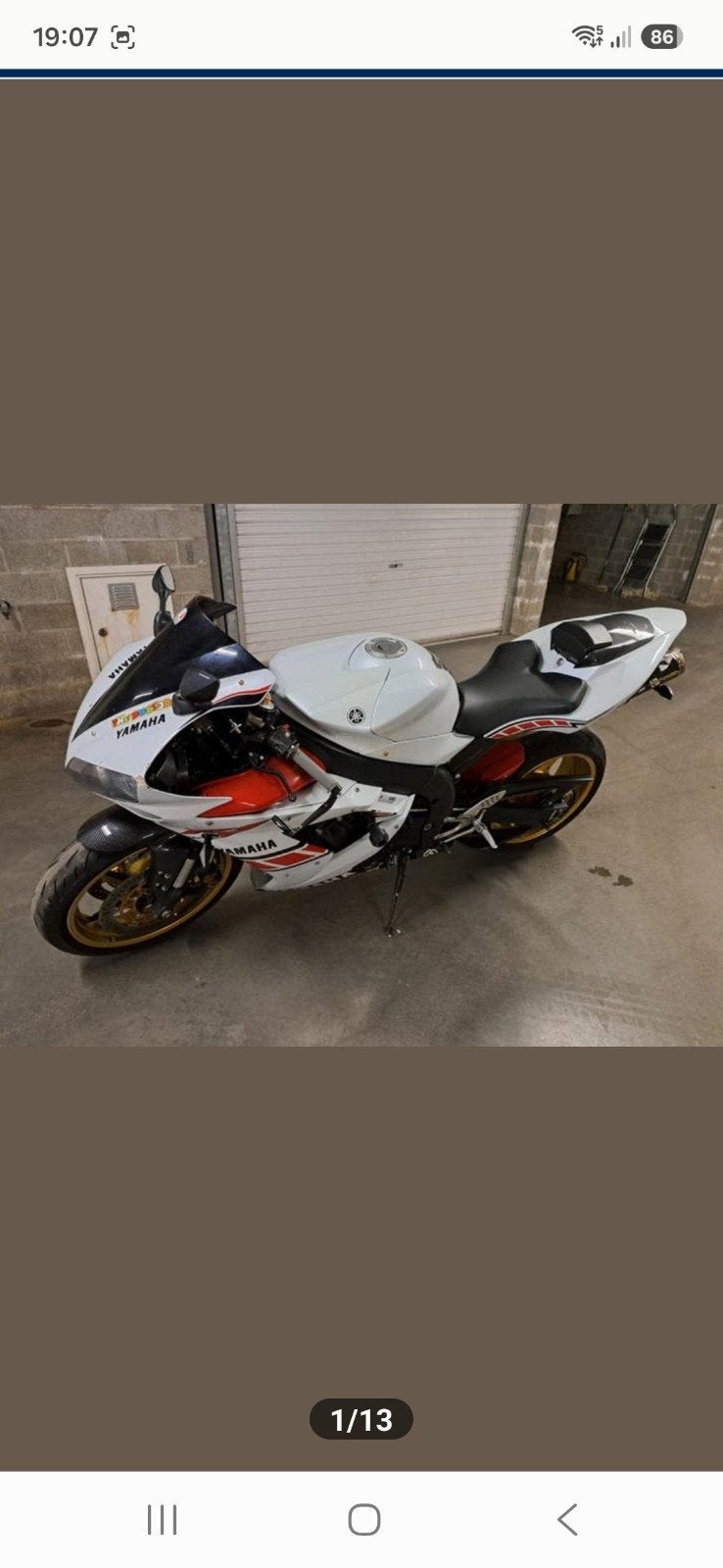 yamaha R1, Motoren, Ophalen