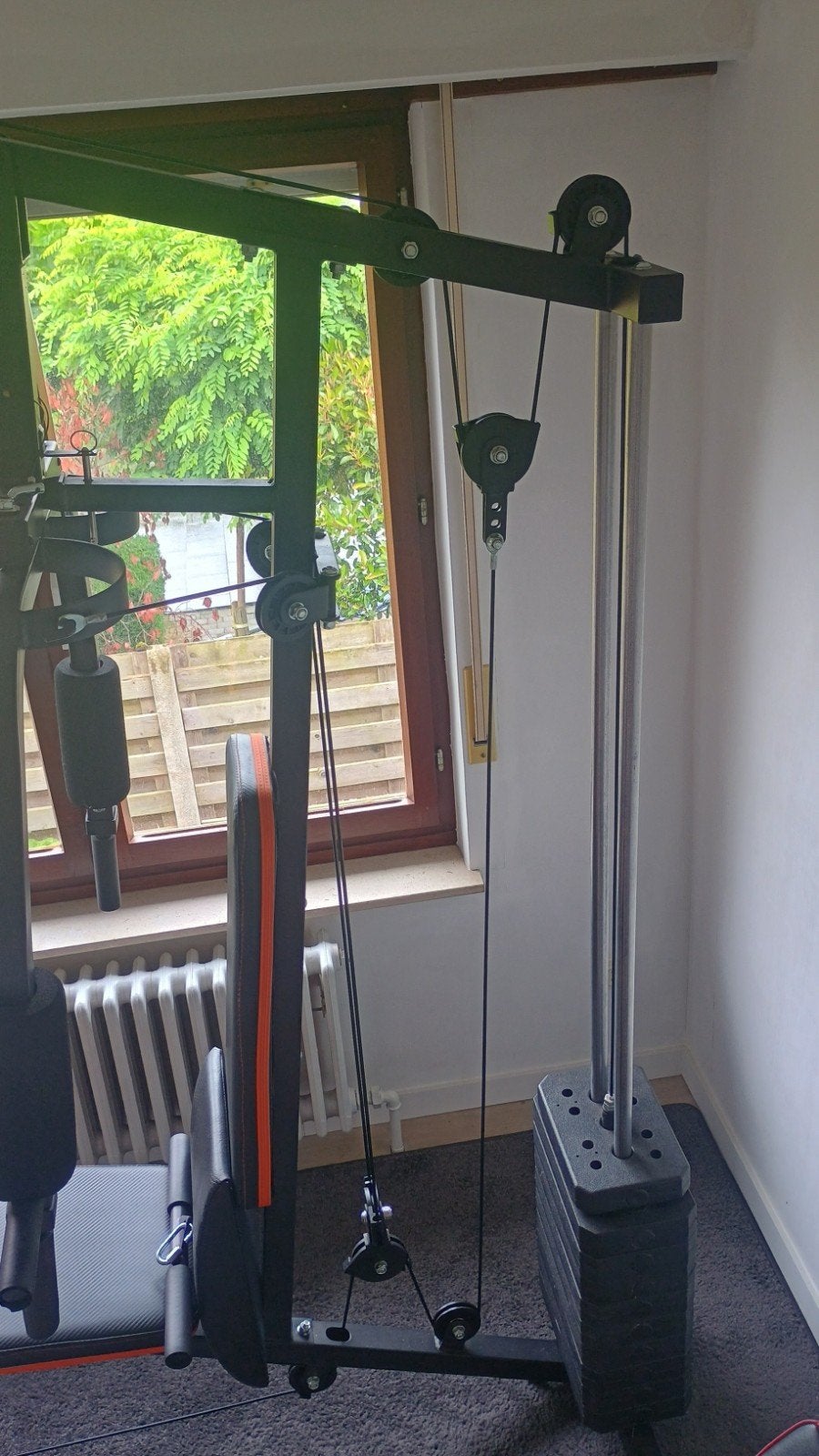Multi exercise fitness machine, Enlèvement