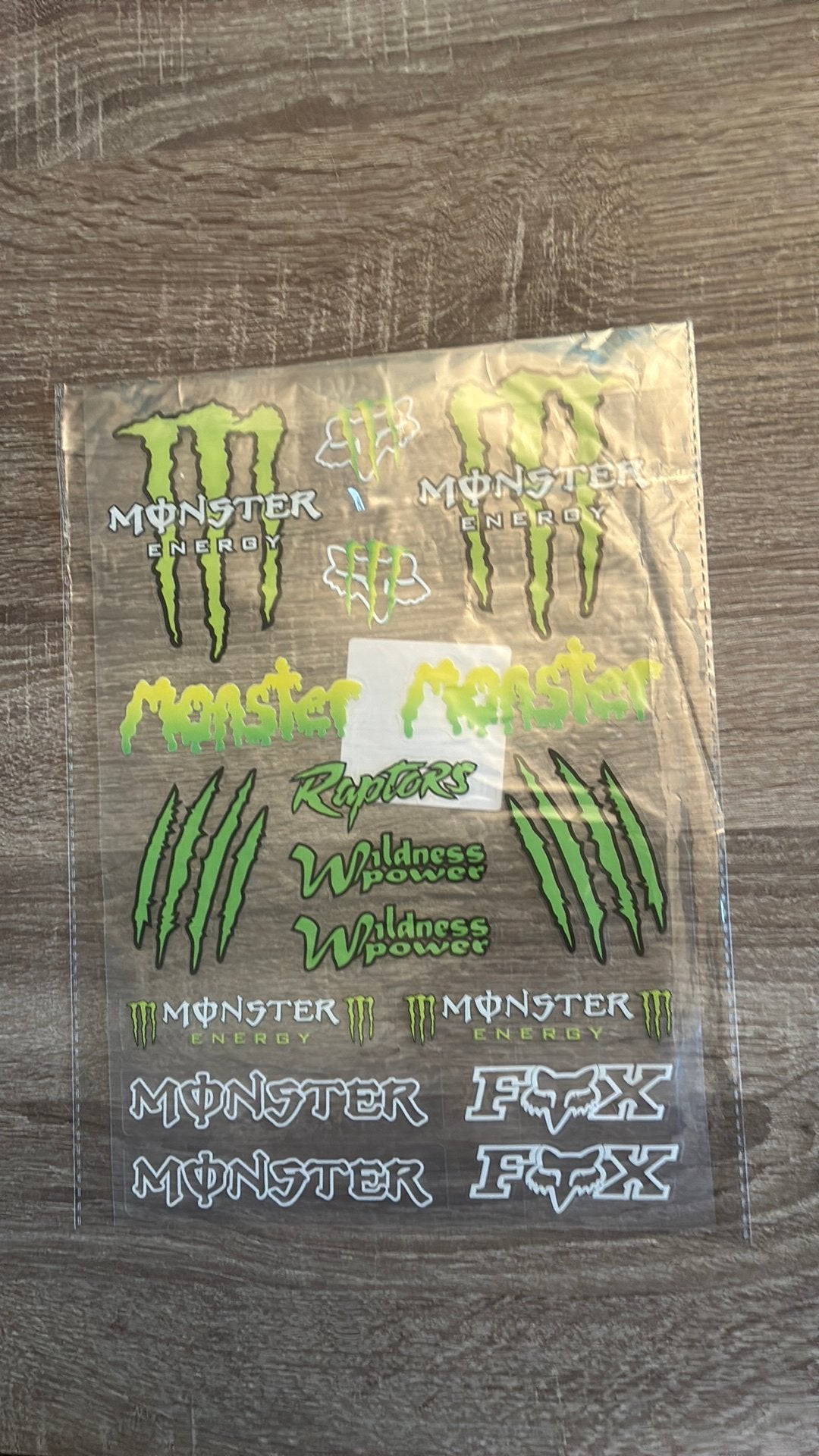 Monster Energy stickers, Ophalen of Verzenden, Nieuw, Merk