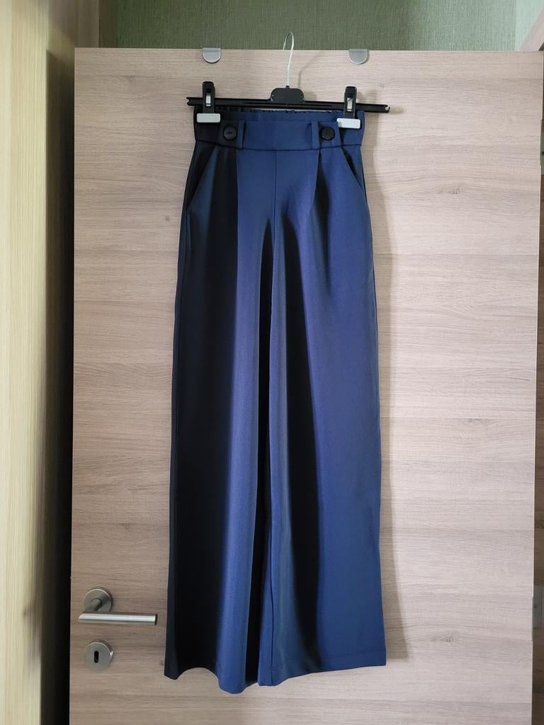 Nouveau pantalon JDY geggo bleu taille xxs longueur 32, Enlèvement ou Envoi