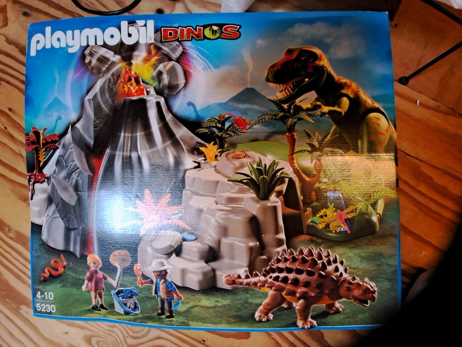 playmobil dino, Ophalen