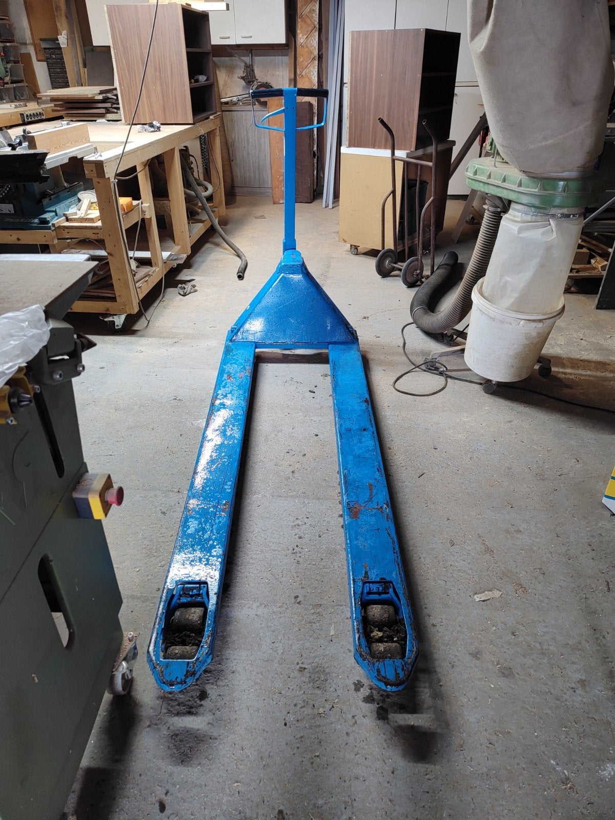 Transpalet 3000kg (183cm), Ophalen, Gebruikt