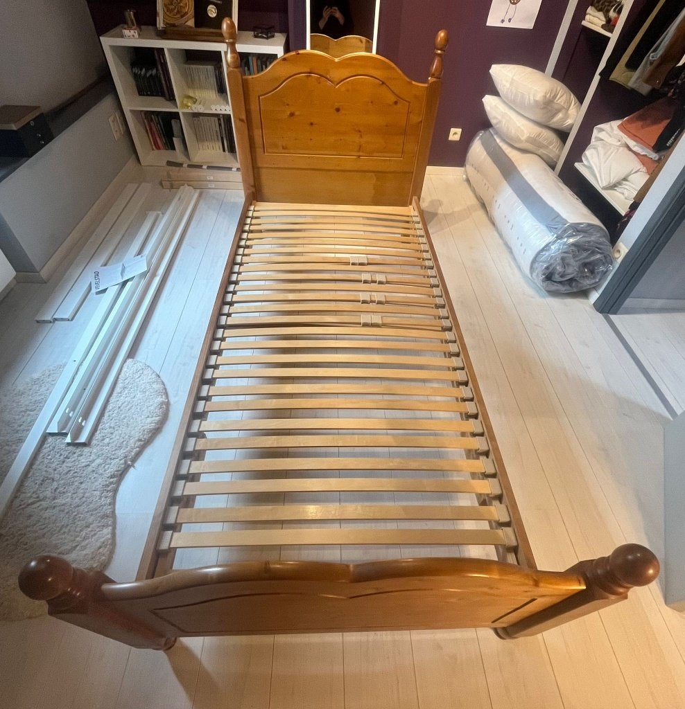 chambre complète une personne, Maison & Meubles, Enlèvement, Utilisé, Une personne