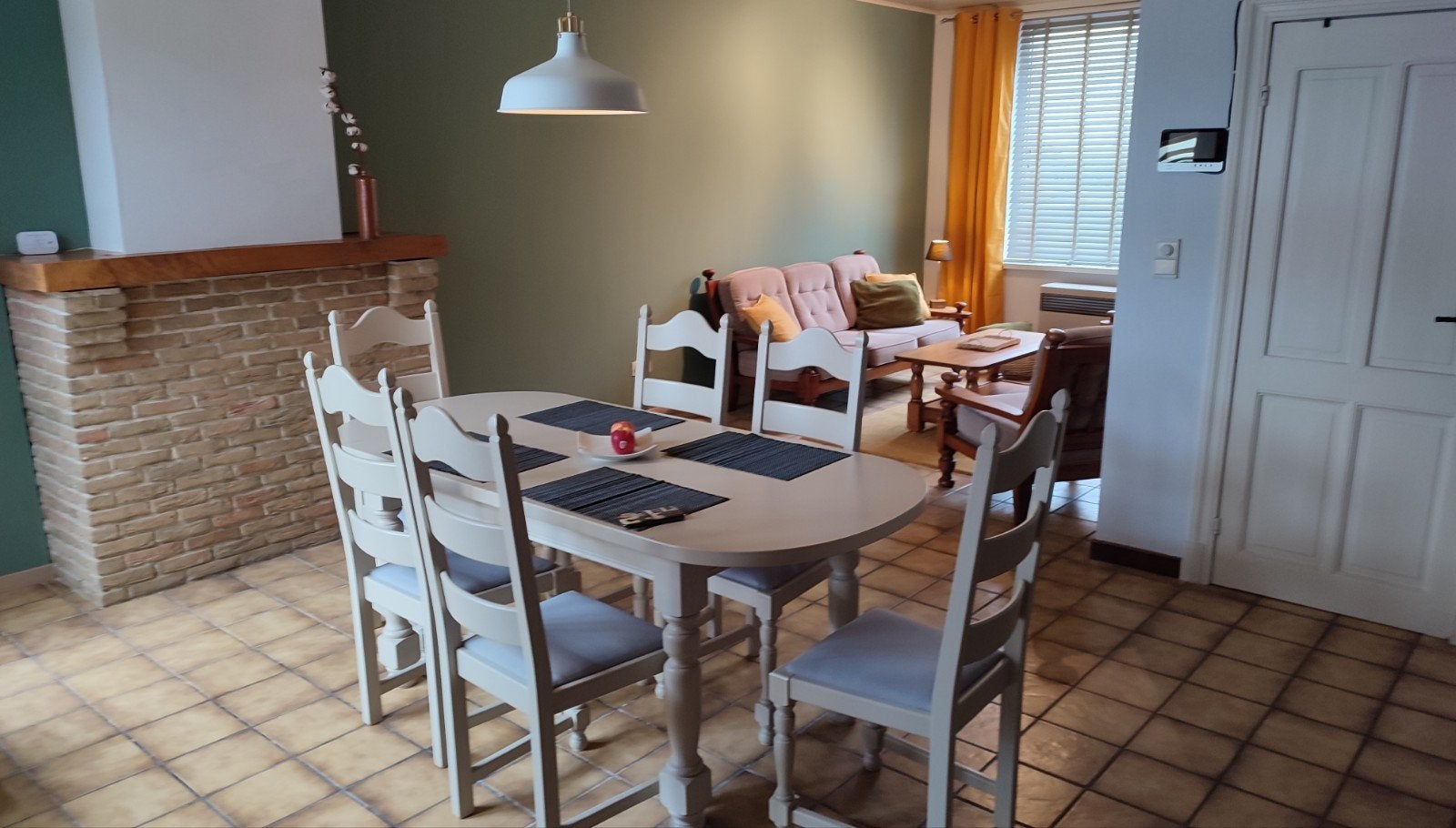 Tafel met 6 stoelen, Huis en Inrichting, Tafels | Eettafels, Ophalen