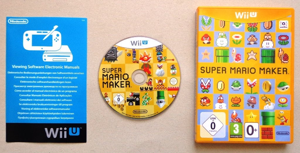 Super Mario Maker voor de Nintendo Wii-U, Enlèvement ou Envoi, Comme neuf