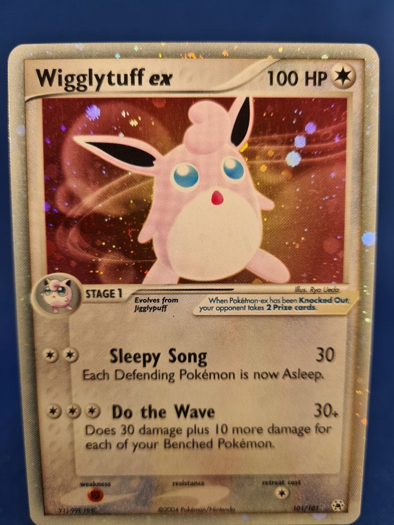 Wigglytuff ex 101/101 - Hidden Legends, Hobby en Vrije tijd, Verzamelkaartspellen | Pokémon, Verzenden, Gebruikt