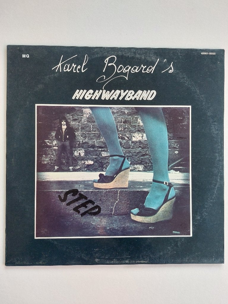Karel Bogard's Highwayband - Step (1977-Rock/Blues-Belgisch), LP, Gebruikt, Blues Rock, Ophalen of Verzenden