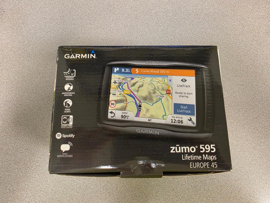 GPS Garmin Zumo 595, Enlèvement