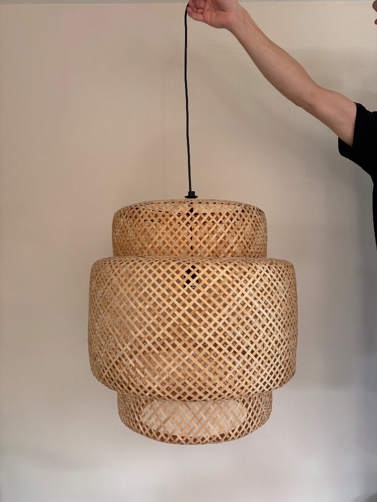 Sinnerlig ikea lamp rotan, Huis en Inrichting, Ophalen
