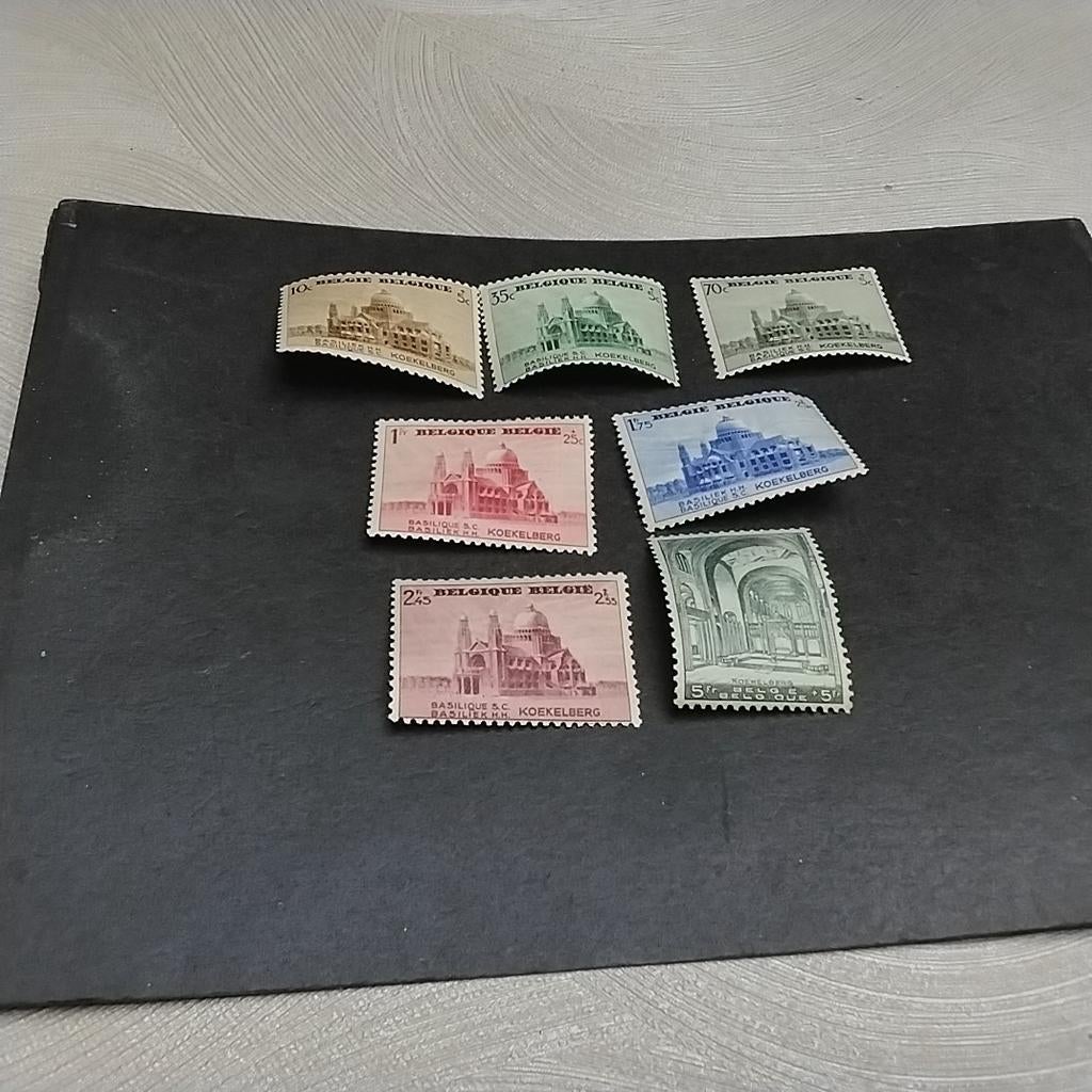 Charnière BELGIE 471 /477 avec coteau 17,50€, Enlèvement ou Envoi