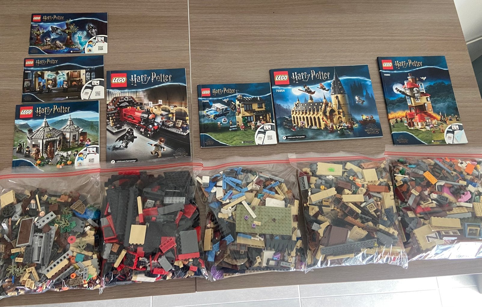 Groot lot Harry Potter Lego, Kinderen en Baby's, Speelgoed | Duplo en Lego, Ophalen, Zo goed als nieuw, Lego, Harry Potter