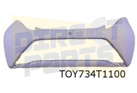 Toyota Aygo (7/14-7/18) achterbumper (te spuiten) Origineel!, Neuf, Arrière, -, Toyota