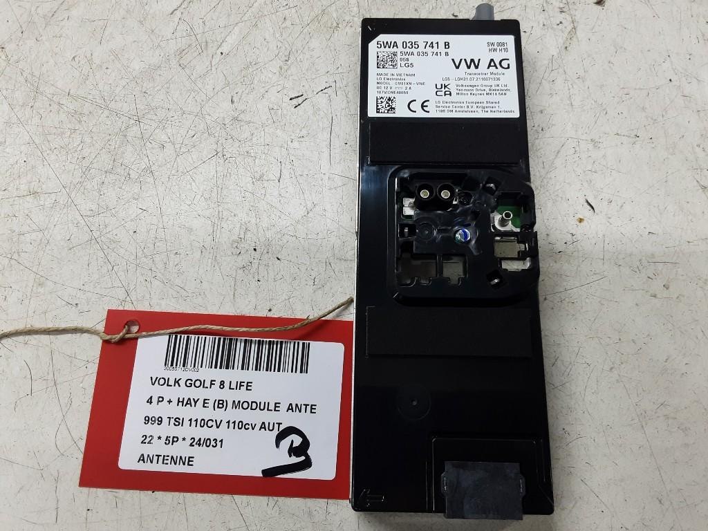 ANTENNE Volkswagen Golf VIII (CD1) (01-2019/-) (5WA035741B), Volkswagen, Mevr. I. Hauben, Utilisé, Rue de l'Espoir 34 34
4030  GRIVEGNÉE, BE