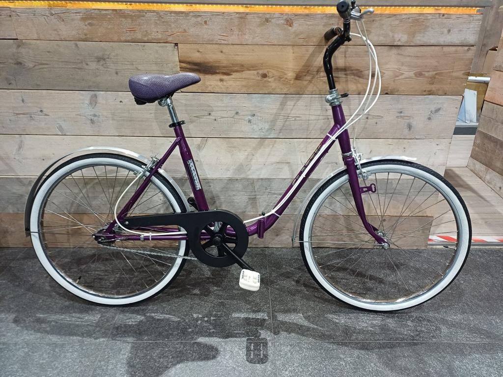 Vintage volledig gerestaureerd 24" wielen 3V, Fietsen en Brommers, Ophalen, Versnellingen