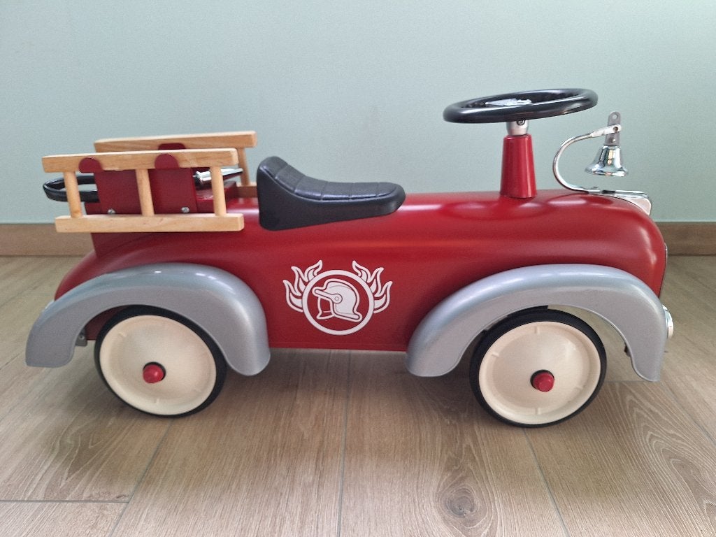 Baghera brandweerwagen loopauto, Ophalen, Gebruikt, Loopvoertuig
