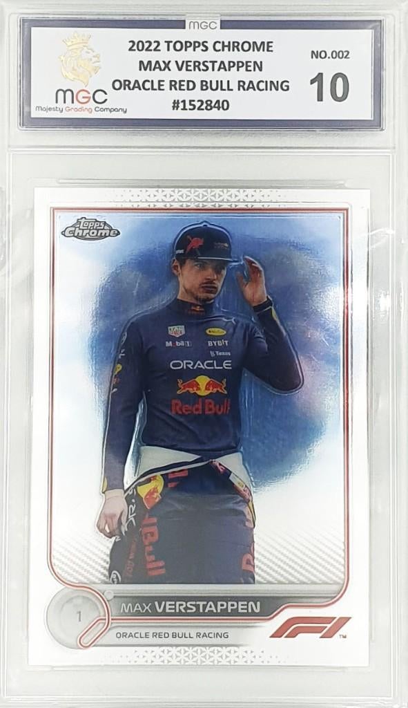 2022 F1 Topps Chrome - Max Verstappen - Oracle Red Bull - 10, Envoi, Neuf, ForTwo