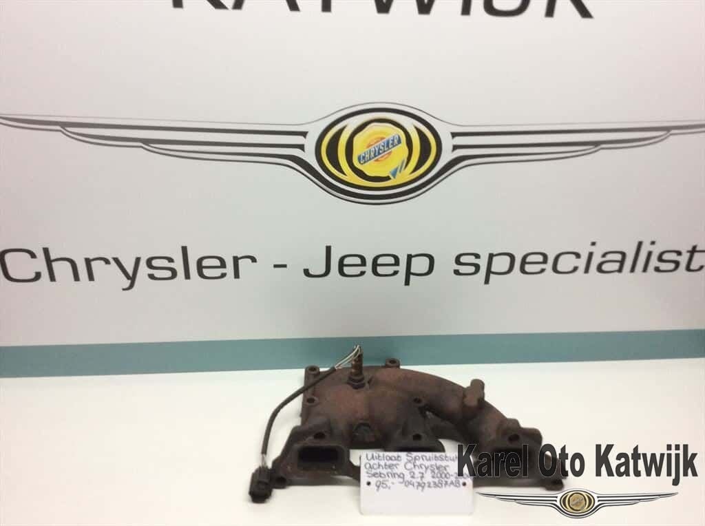 Uitlaat Spruitstuk achter Chrysler Sebring 2.7, Gebruikt, -, -, Ophalen of Verzenden