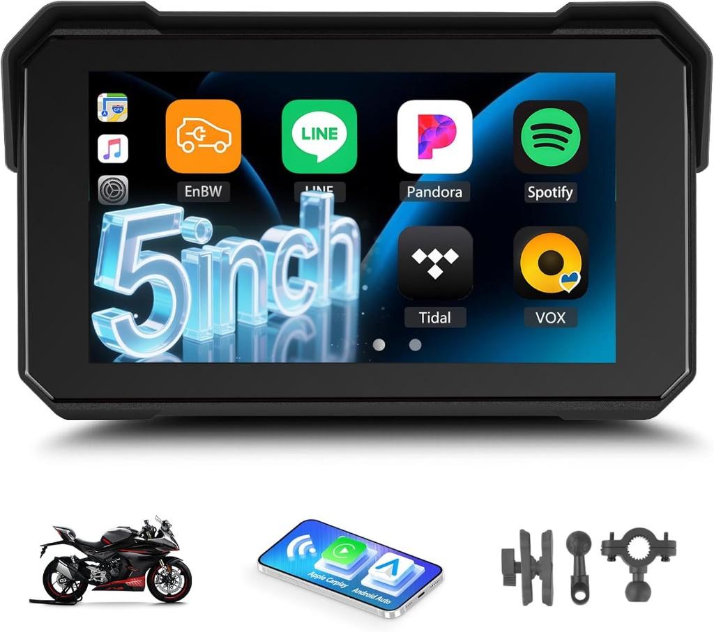 Carplay GPS-scherm voor Moto, Auto diversen, Autoradio's, Ophalen of Verzenden, Nieuw