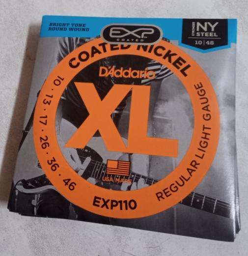 Gitaarsnaren D'Addario XL EXP110 (NIEUW), Enlèvement ou Envoi, Neuf