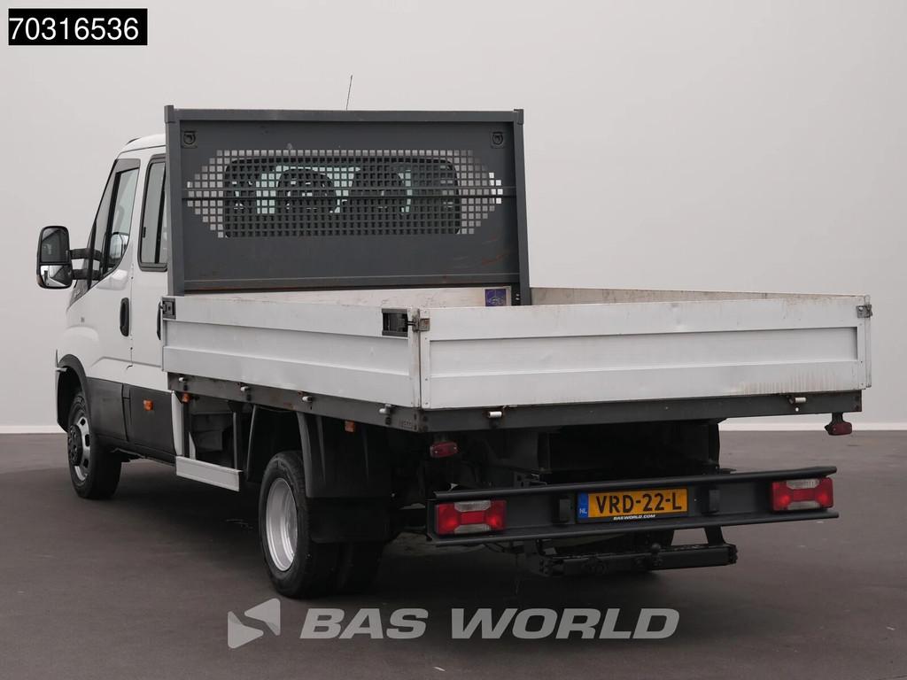 Iveco Daily 35C15 3.0L 150PK Euro6 Dubbellucht Dubbel Cabine, Auto's, Gebruikt, 4 cilinders, Iveco, Leder
