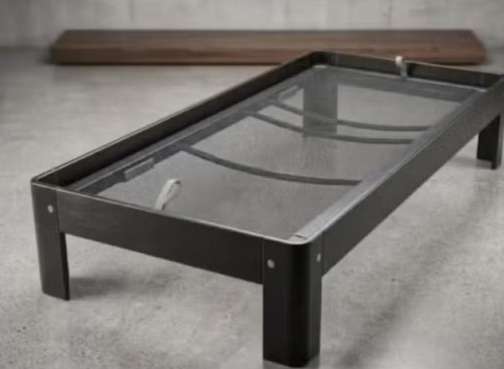 auping bed 90 x 200, Huis en Inrichting, Slaapkamer | Bedden, Ophalen, Gebruikt